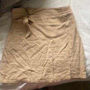 Tan skirt